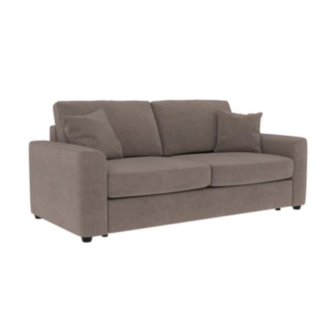 Canapé convertible 3 places pack standard nicaragua tissu apache taupe 13 pas cher