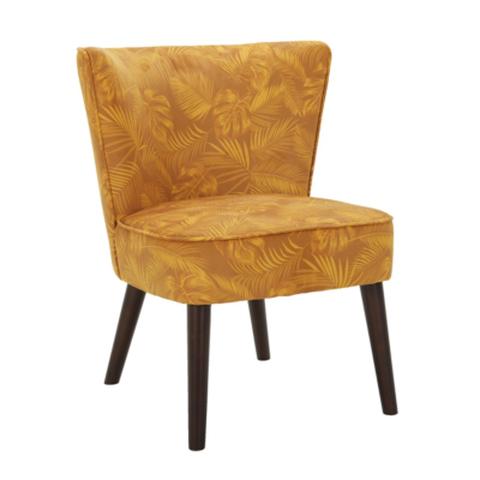 Fauteuil harry tissu jungle pas cher