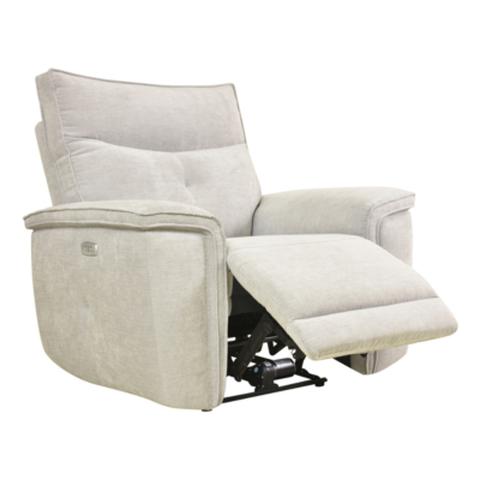 Fauteuil relax 2 moteurs adam tissu gris beige pas cher