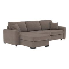 Canapé d'angle convertible pack standard nicaragua tissu apache taupe 13 pas cher