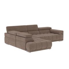 Canapé d'angle gauche relax pack full option ocean tissu salsa stone pas cher