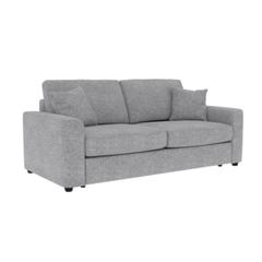 Canapé convertible 3 places pack standard nicaragua tissu malmo gris 90 pas cher