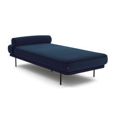 Canapé daybed velours , antoine design e.gallina pas cher